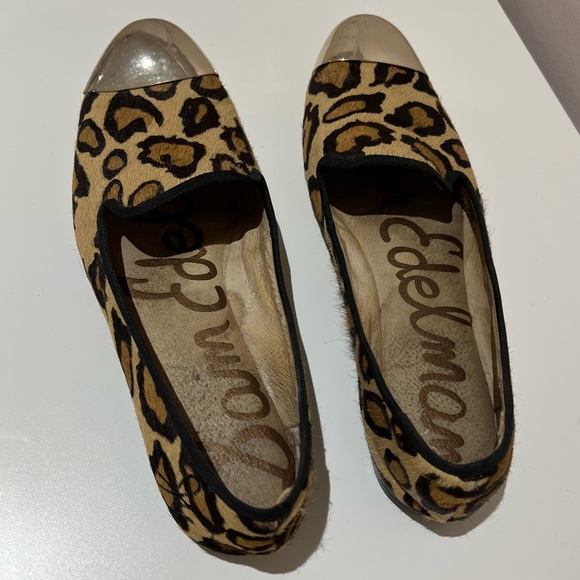 Sam Edelman Leopard Loafers - Picture 2 of 9